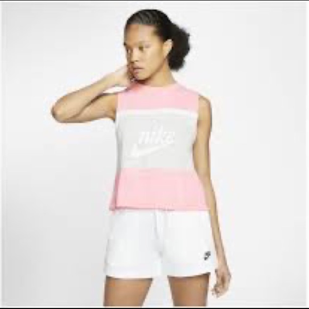 Pink Nike Tank Top
